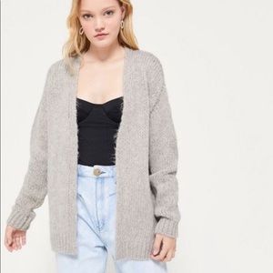 UO airy knit cocoon cardigan